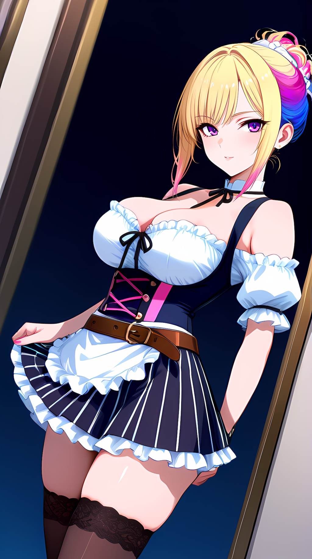 ディアンドル風メイドさん