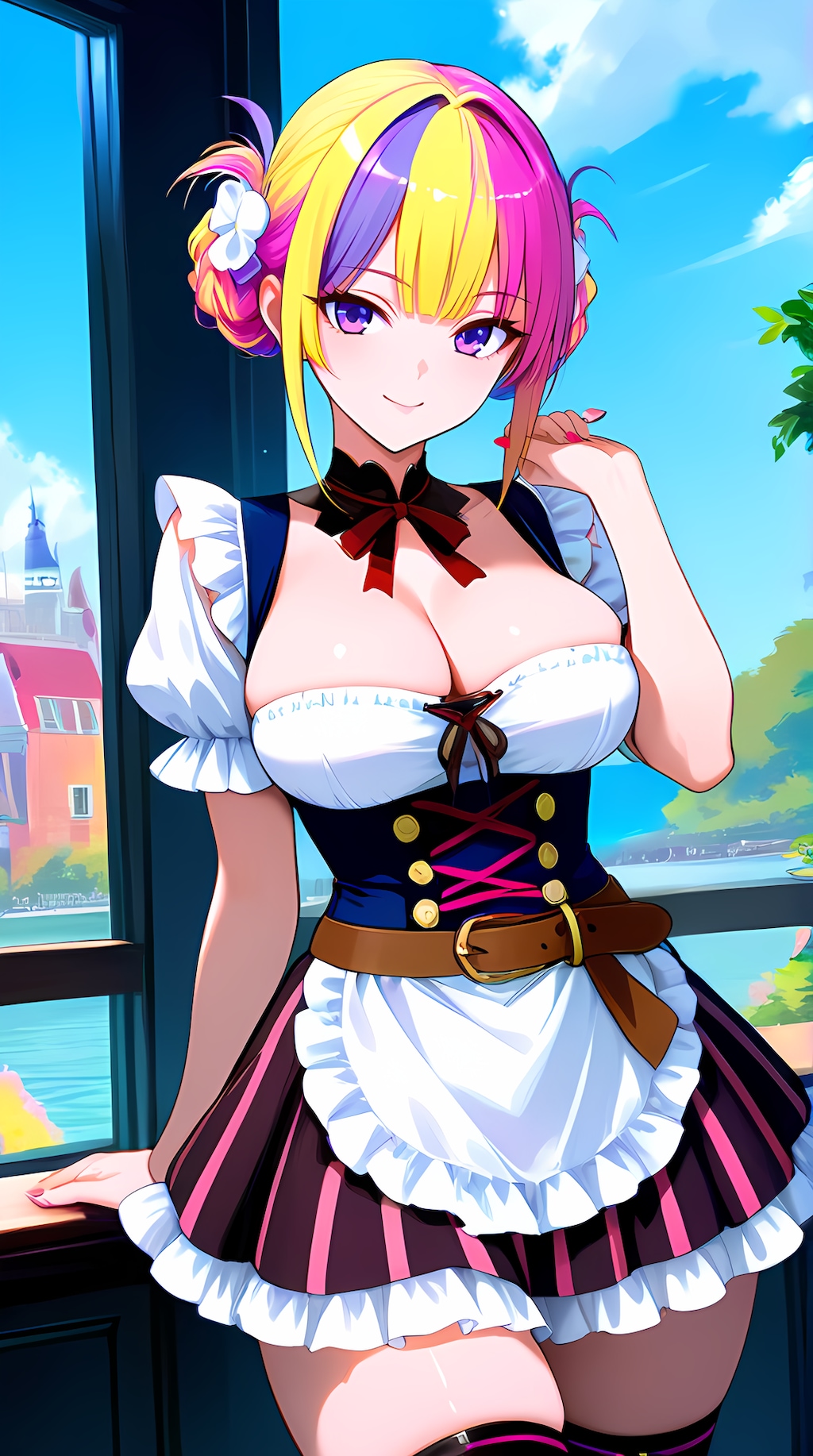 ディアンドル風メイドさん