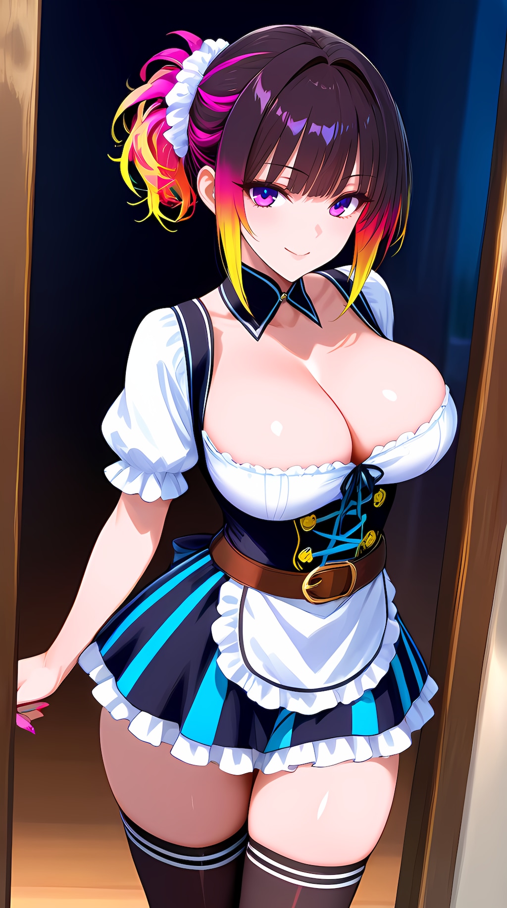 ディアンドル風メイドさん