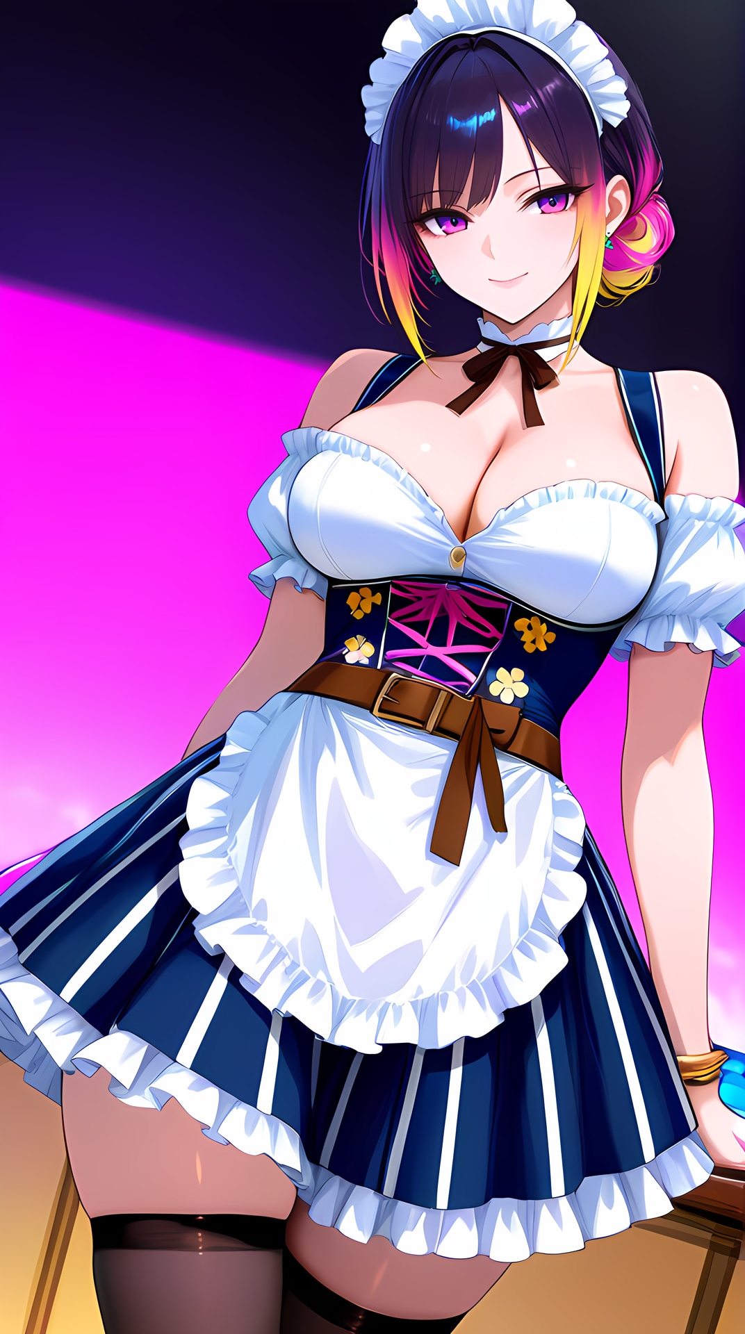 ディアンドル風メイドさん