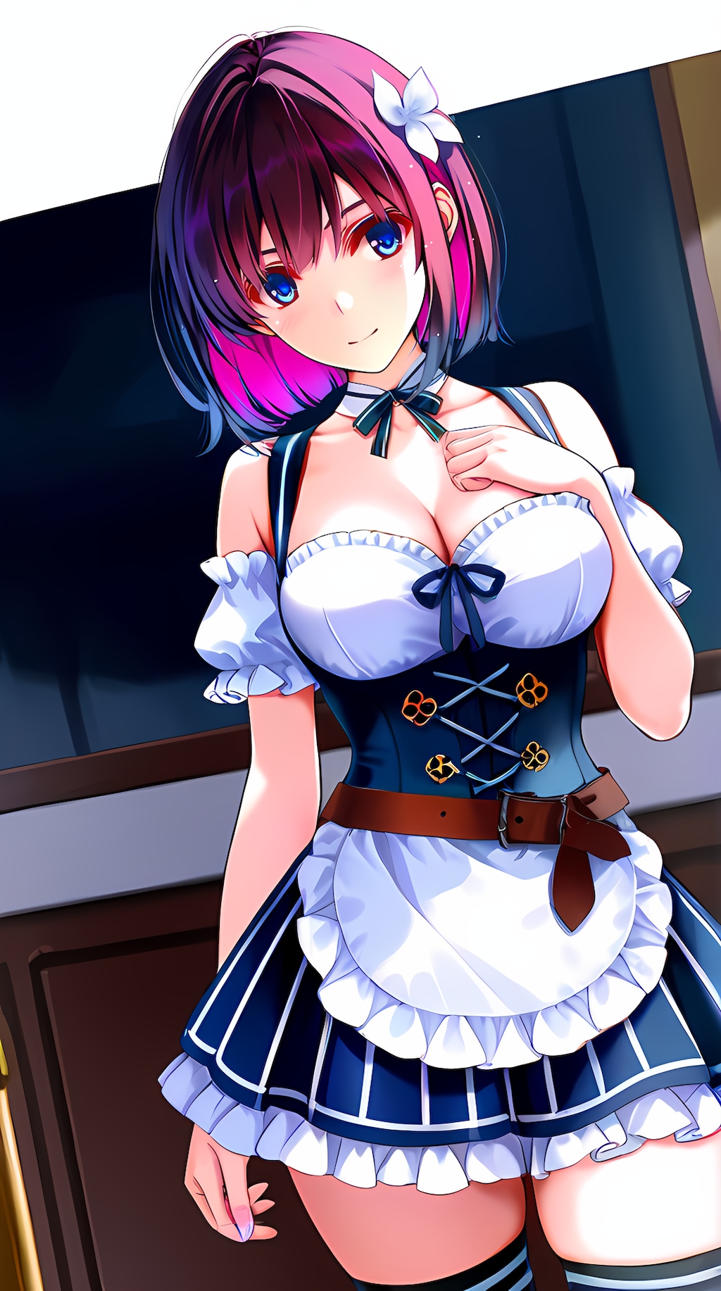 ディアンドル風メイドさん