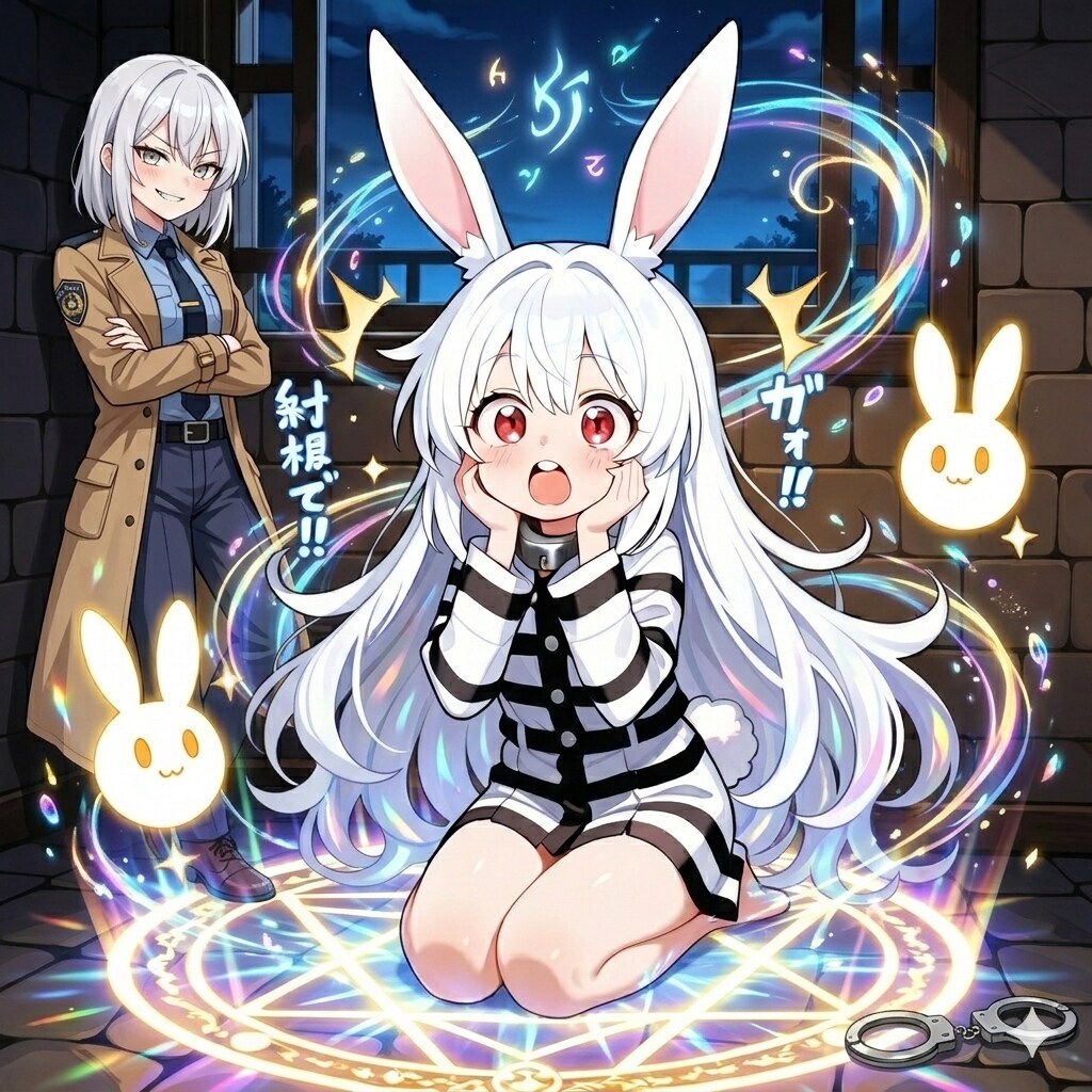 魔法で脱獄犯を召喚！！