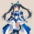 魔法少女要素を抜いたらいい感じに💦 7枚目