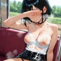 電車の中でこんなの…ドキドキが止まらない🥵 6枚目