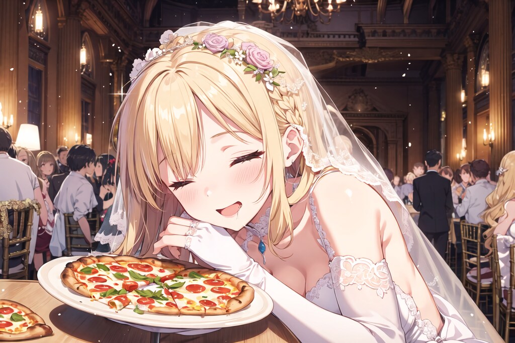 二次会（ピザパ）