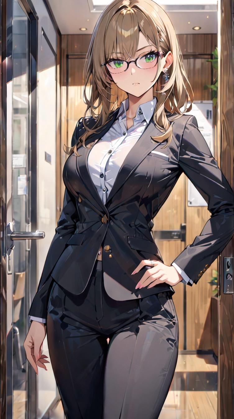 オフィスレディ　キリッ！！ | の人気AIイラスト・グラビア