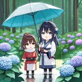 雨降り 2枚目