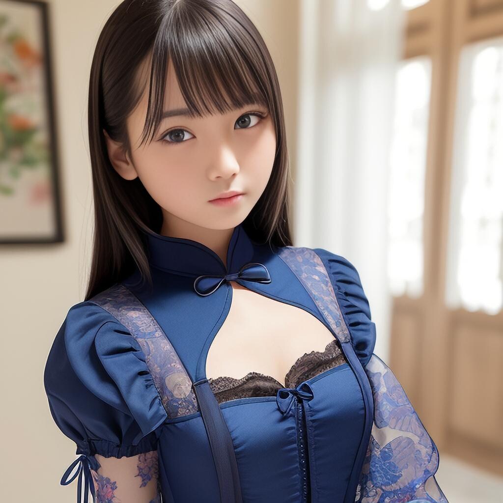 青チャイナ