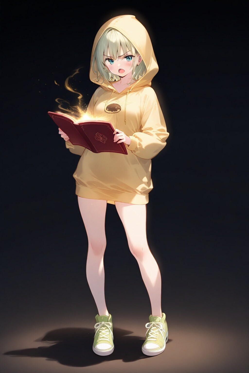 フードの魔法少女