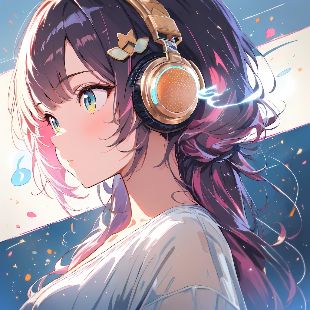 ヘッドフォン。