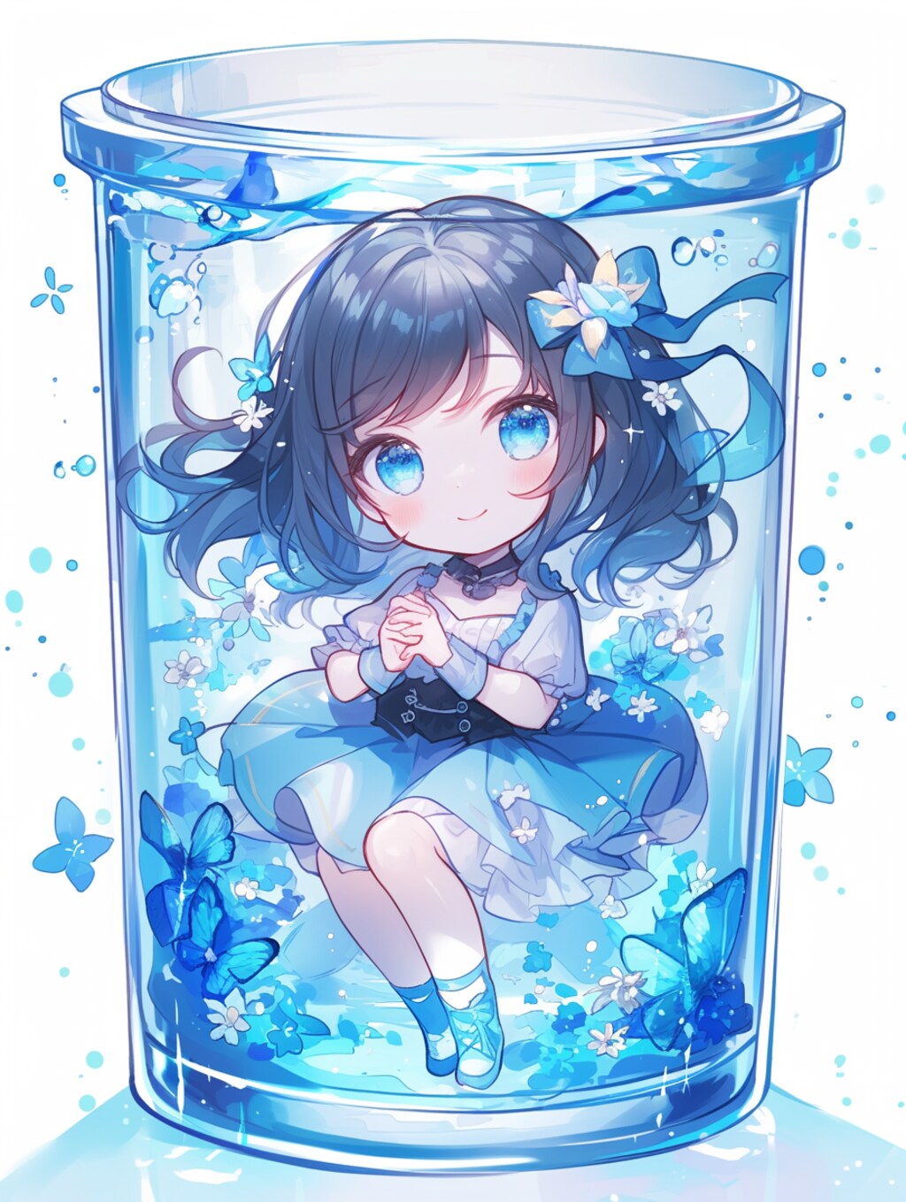 「瓶詰の少女」蒼20