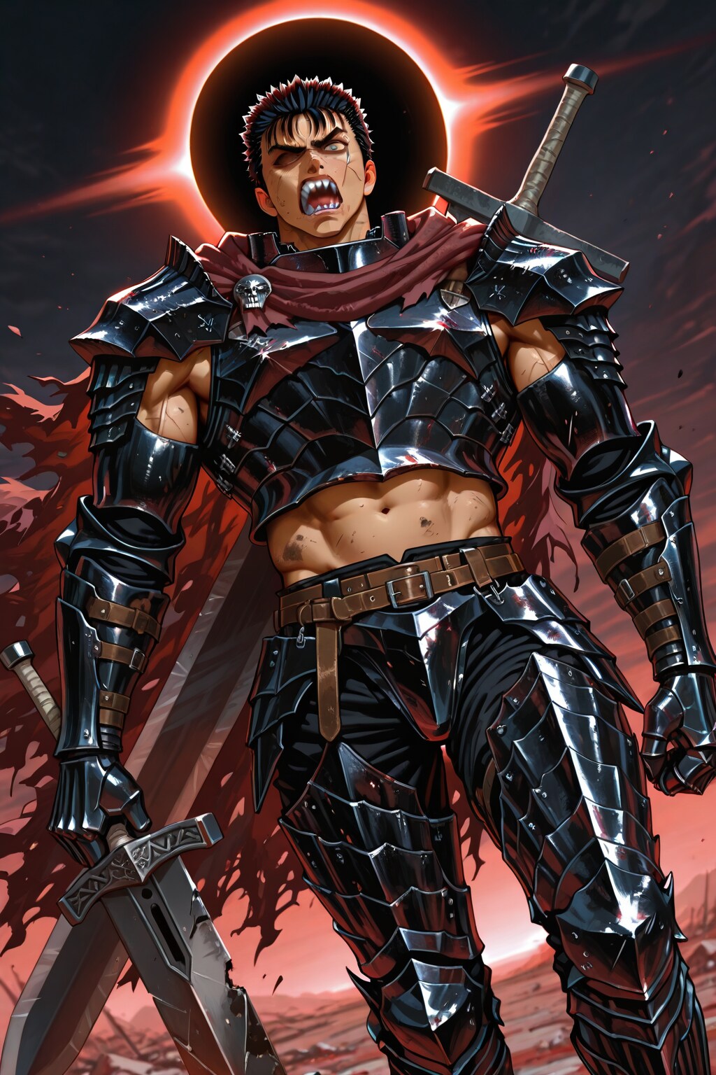 黒い剣士