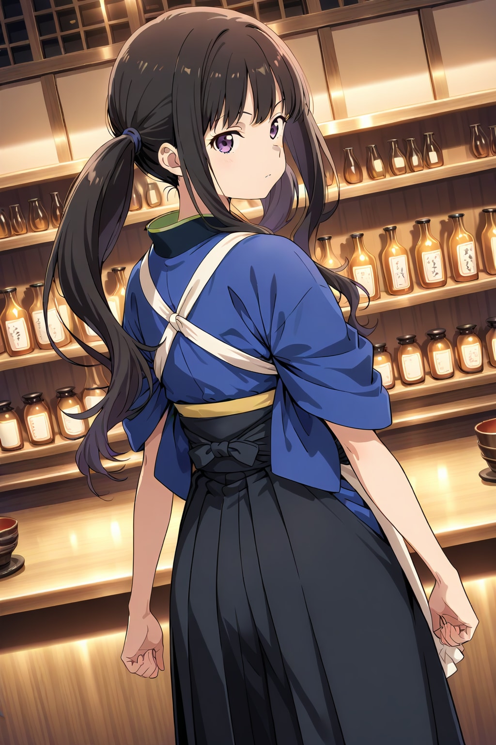 ちち生で給仕たきな