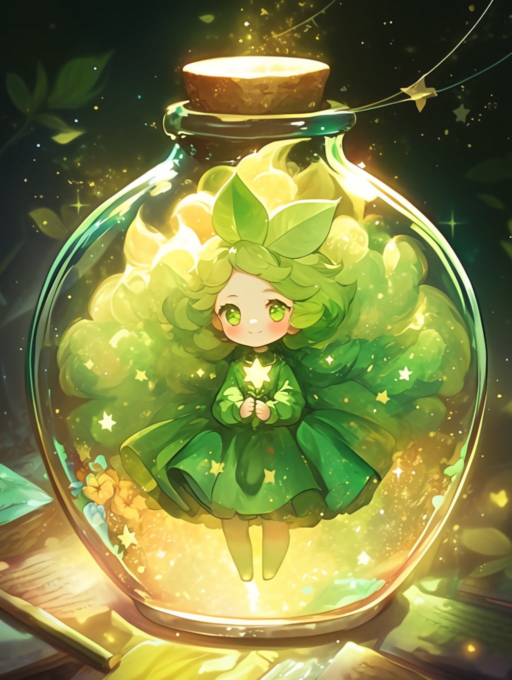 「瓶詰の少女」碧45