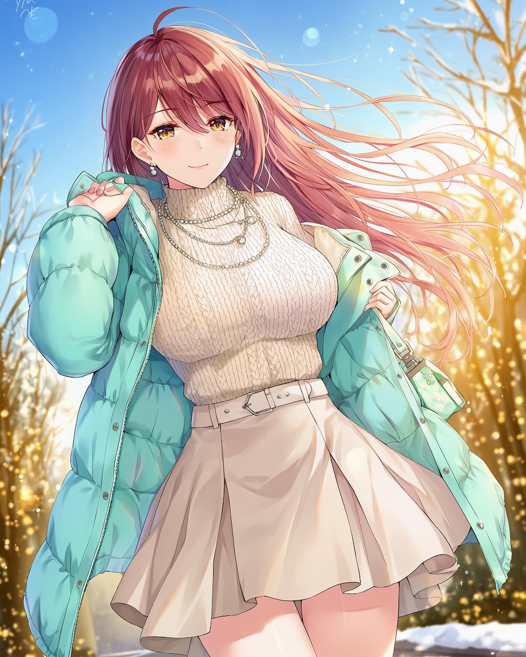 ❄️ミントダウン公園朝♡