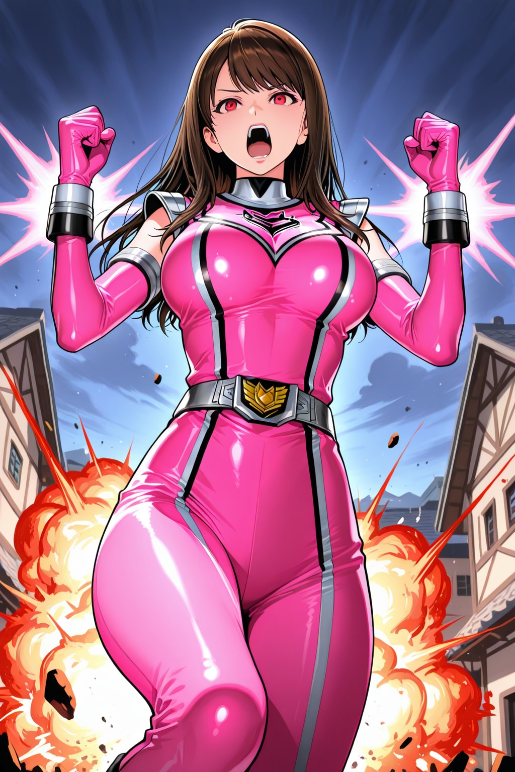 戦隊ピンク参上🩷