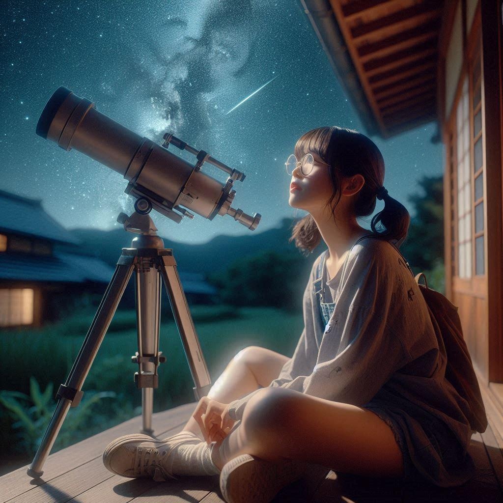 星空とのびかちゃん