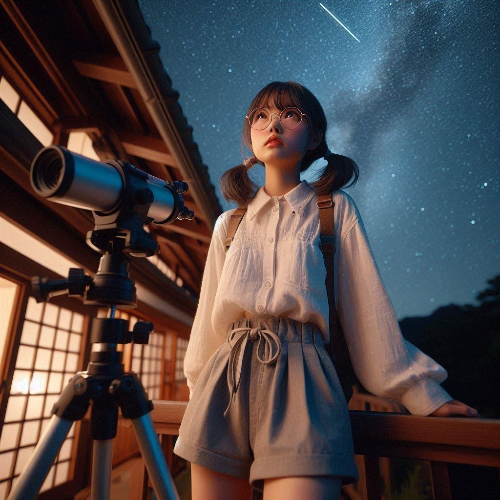 星空とのびかちゃん