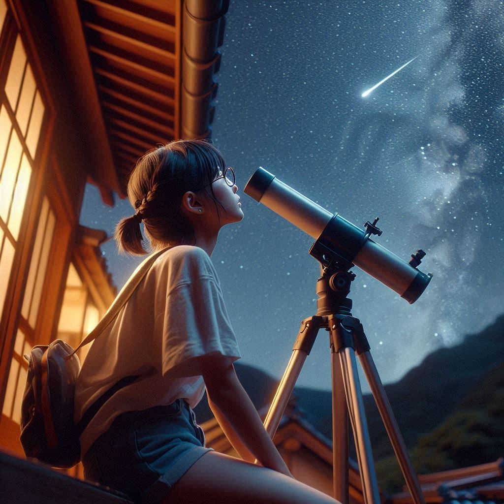 星空とのびかちゃん | の人気AIイラスト・グラビア