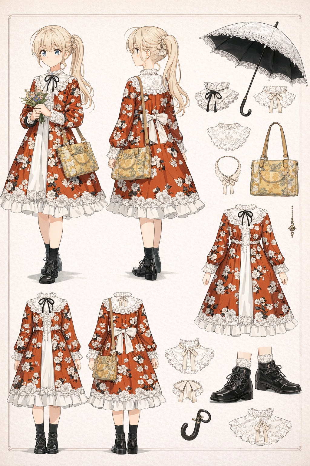 四季を歩く少女