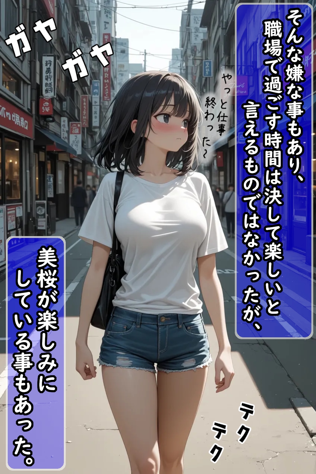 巨乳飼い主の愛犬がキモイおじさん(人間)になった・・？②