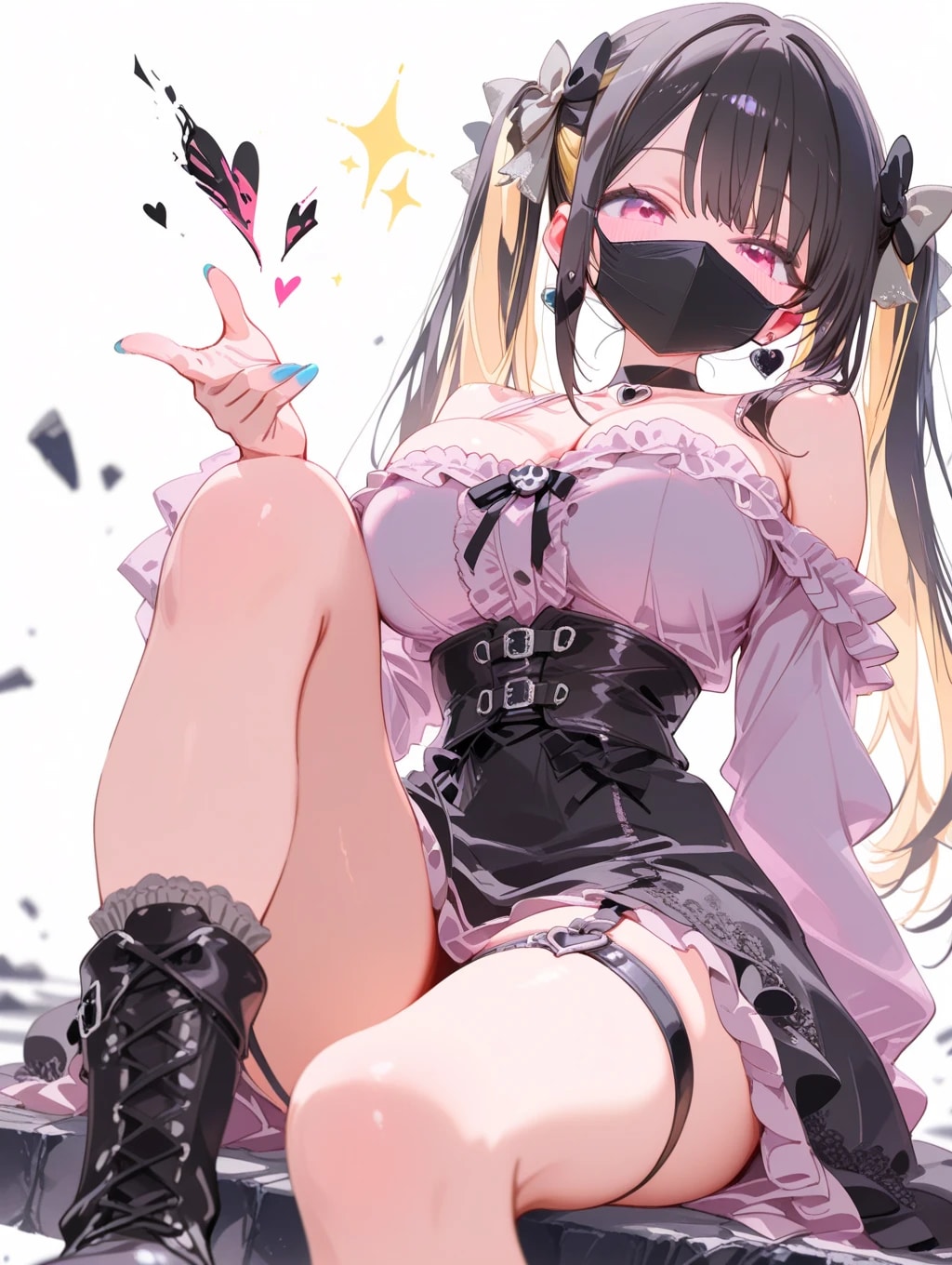 地雷系ツインテ娘