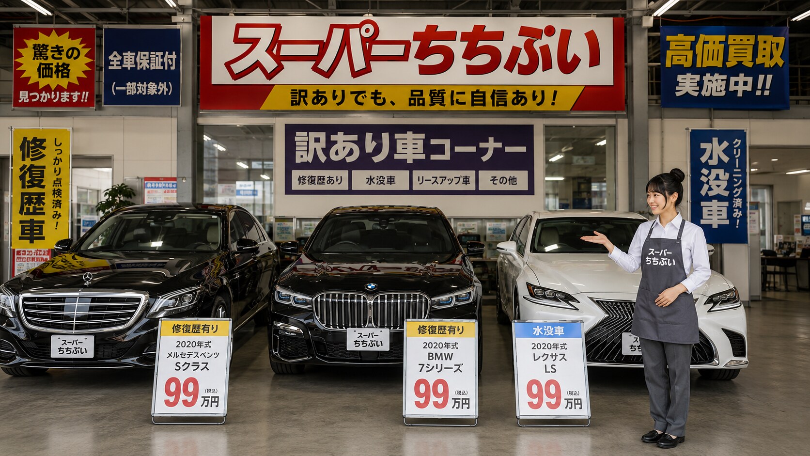 訳あり車コーナー