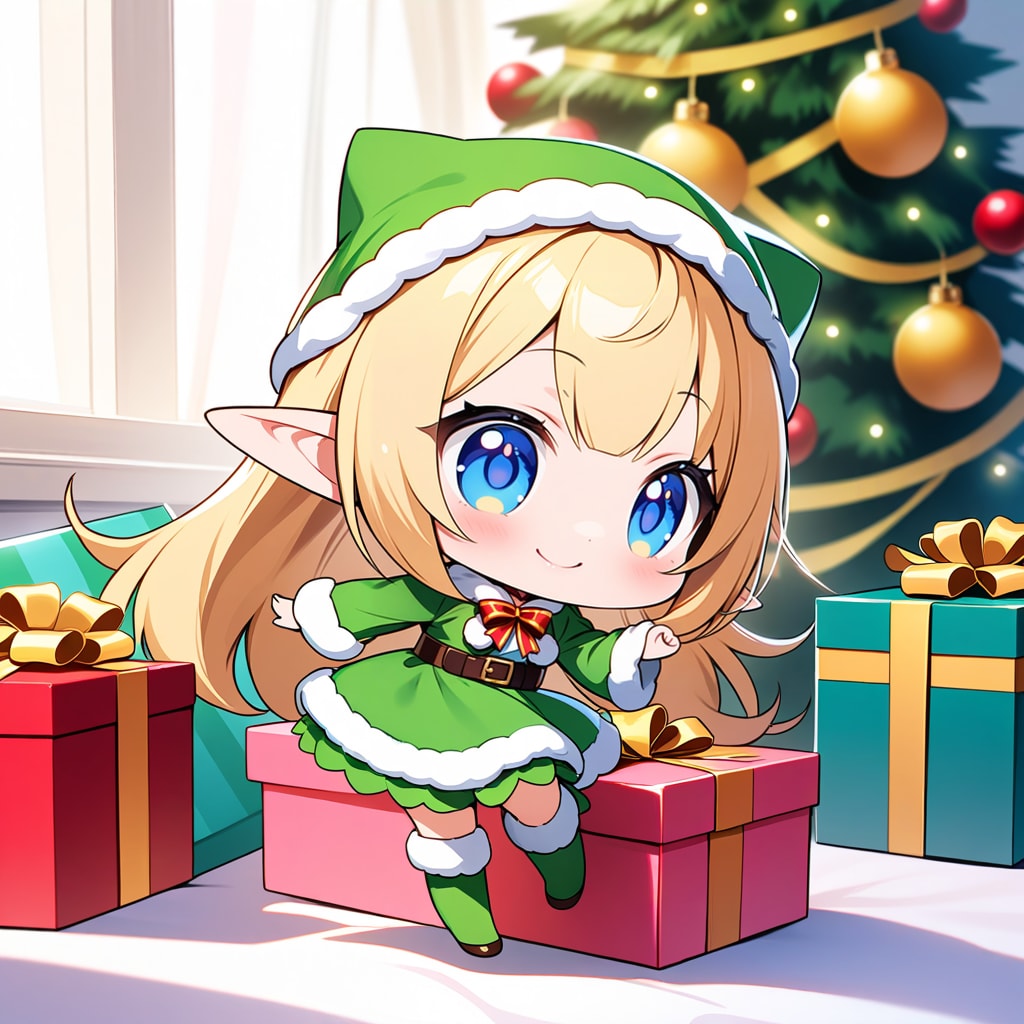 【妖精】リュタン（ちびVer） | の人気AIイラスト・グラビア