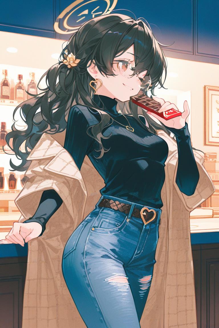 <うちの子ちゃん>トレンチビターな余韻 | の人気AIイラスト・グラビア