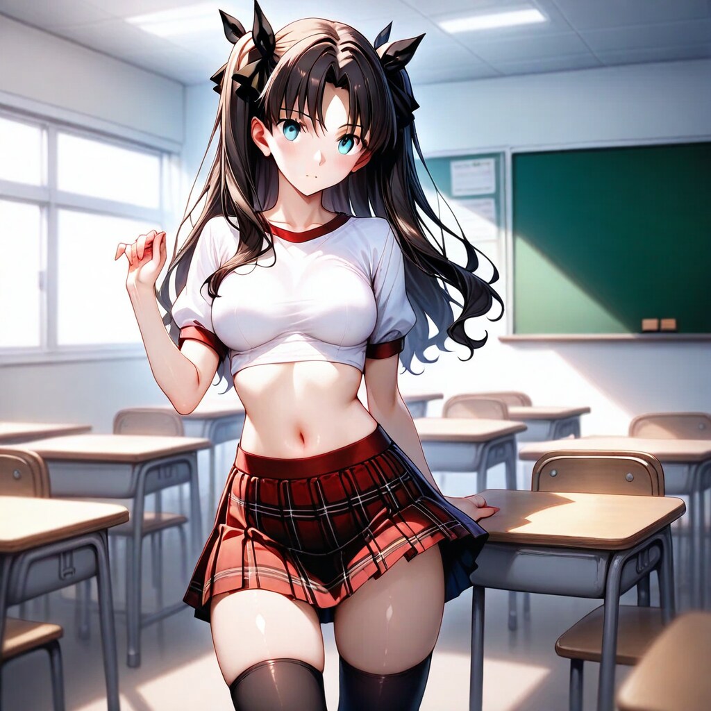 体操着とスカート