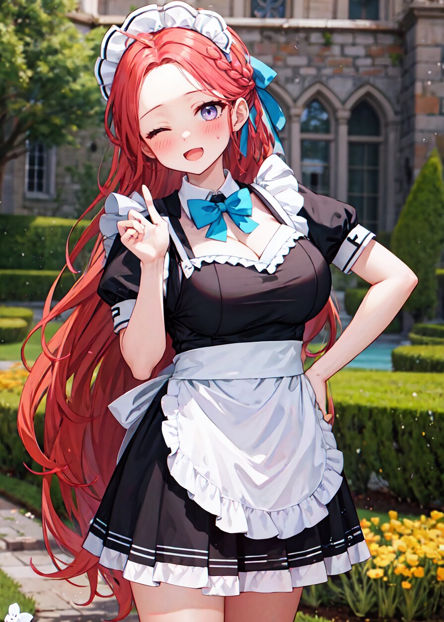 ブルーアーカイブ　blue archive 花岡ユズ っぽい１