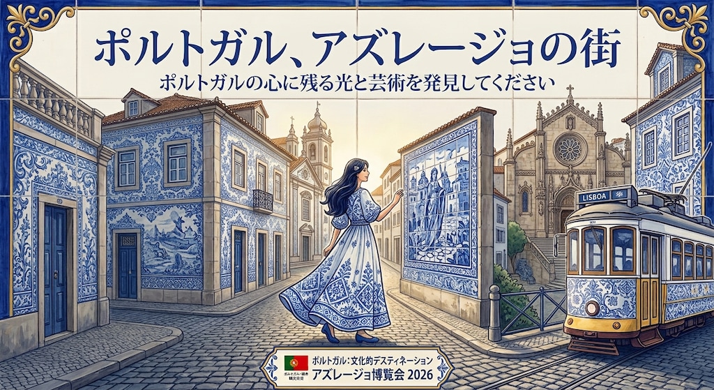 アズレージョに導かれるポルトガルの旅