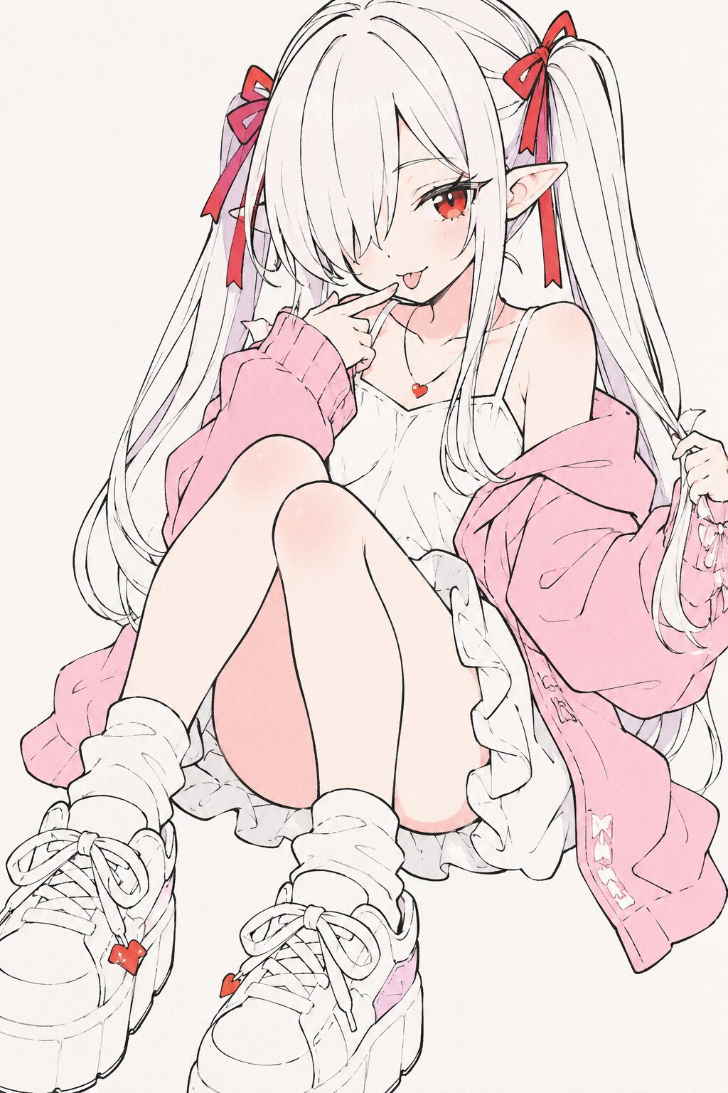 ほいさんのプロンプトのシロネさん