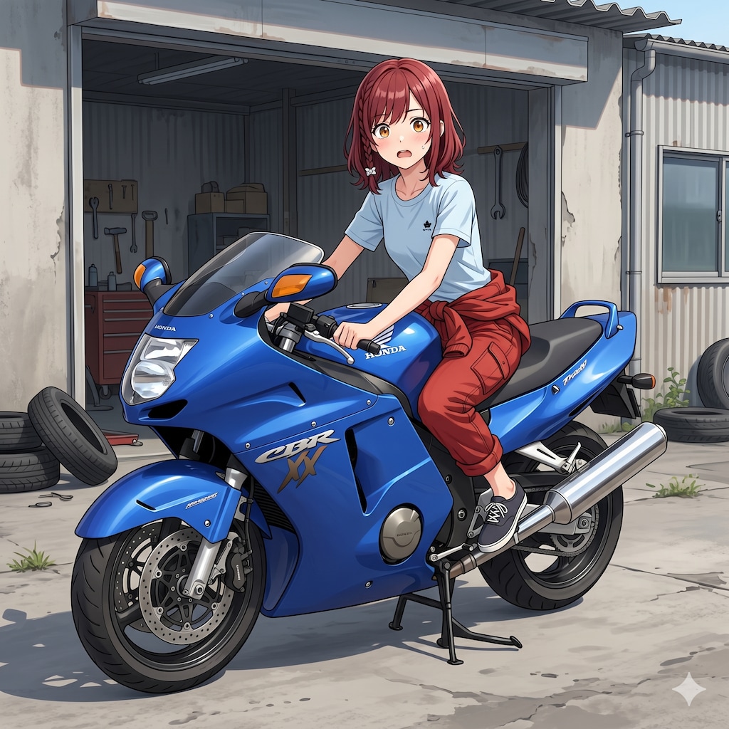 事実ベースで一番モテた乗り物（ホンダ・CBR1100XX）