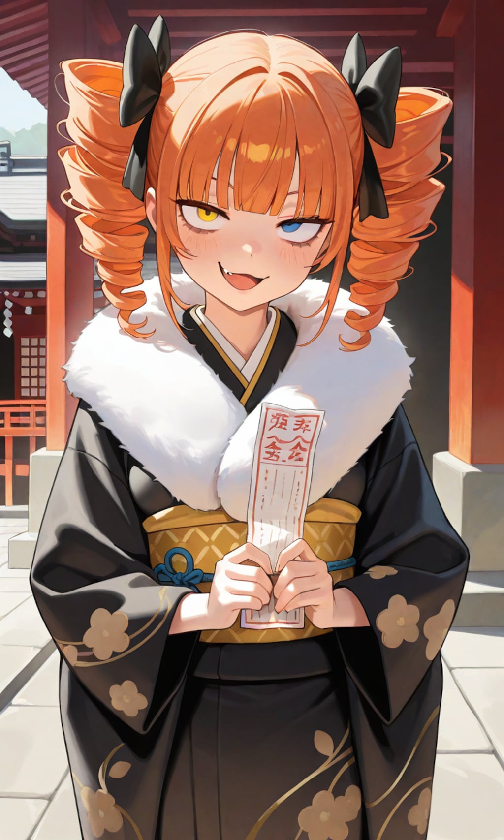 アタシぐらいになると、運の方からやってくるのよ✨