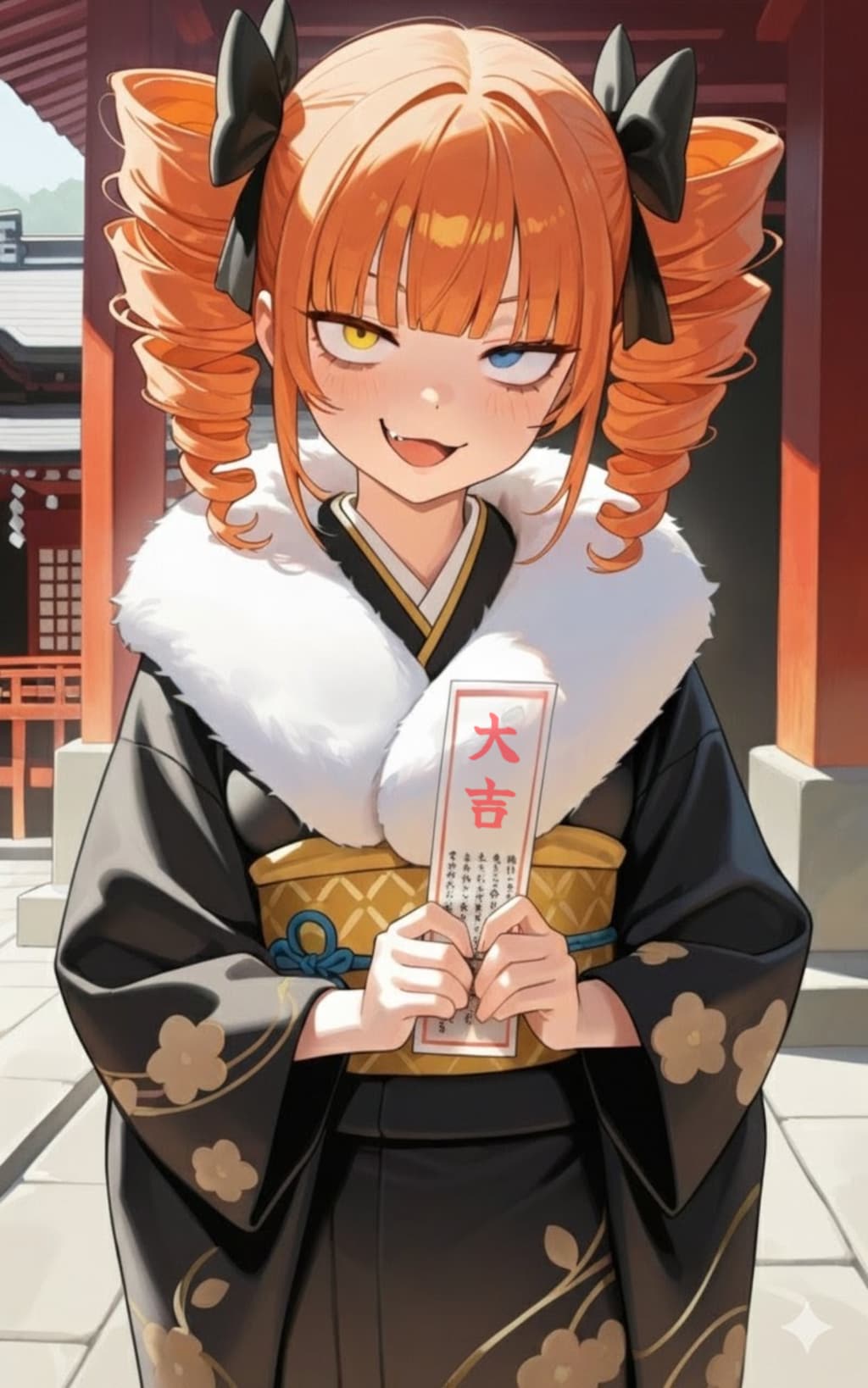 アタシぐらいになると、運の方からやってくるのよ✨