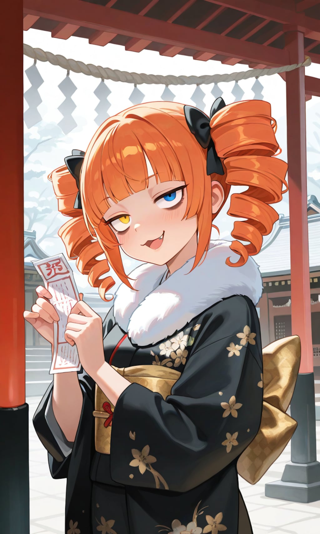 アタシぐらいになると、運の方からやってくるのよ✨