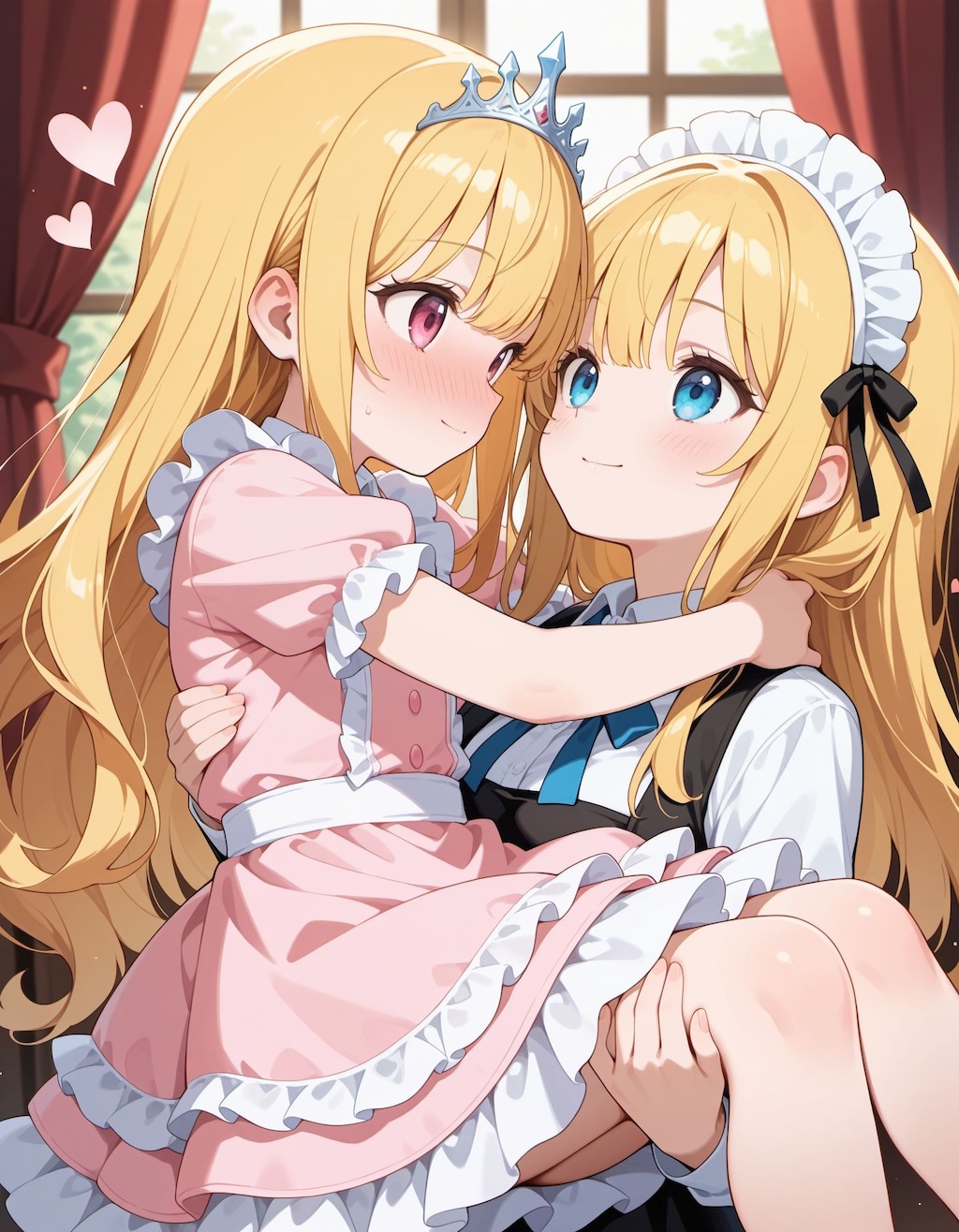 姫とメイドさん