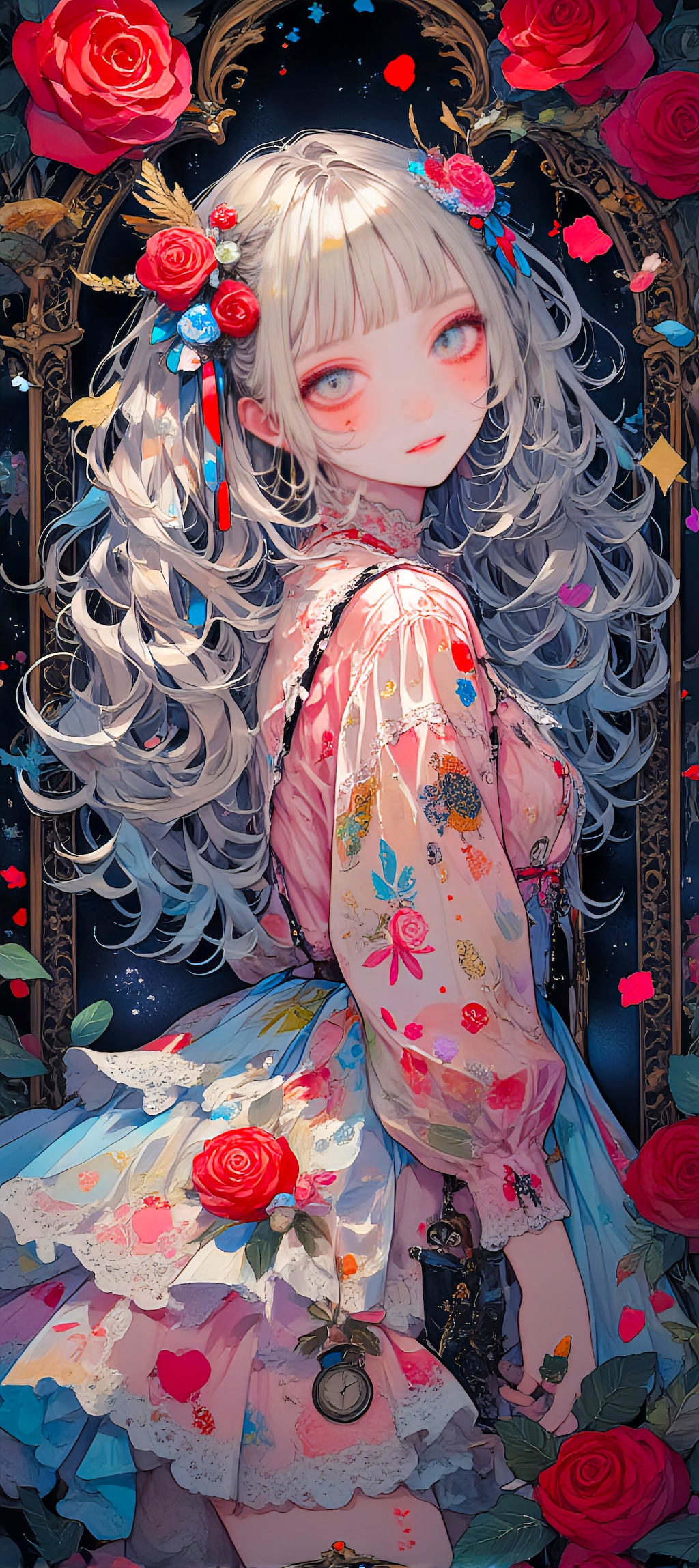 薔薇とドレスと君