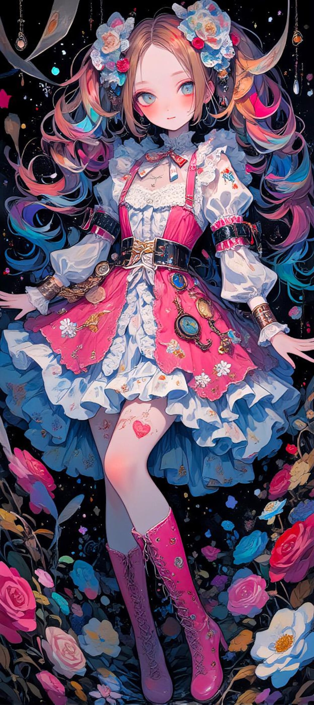 薔薇とドレスと君