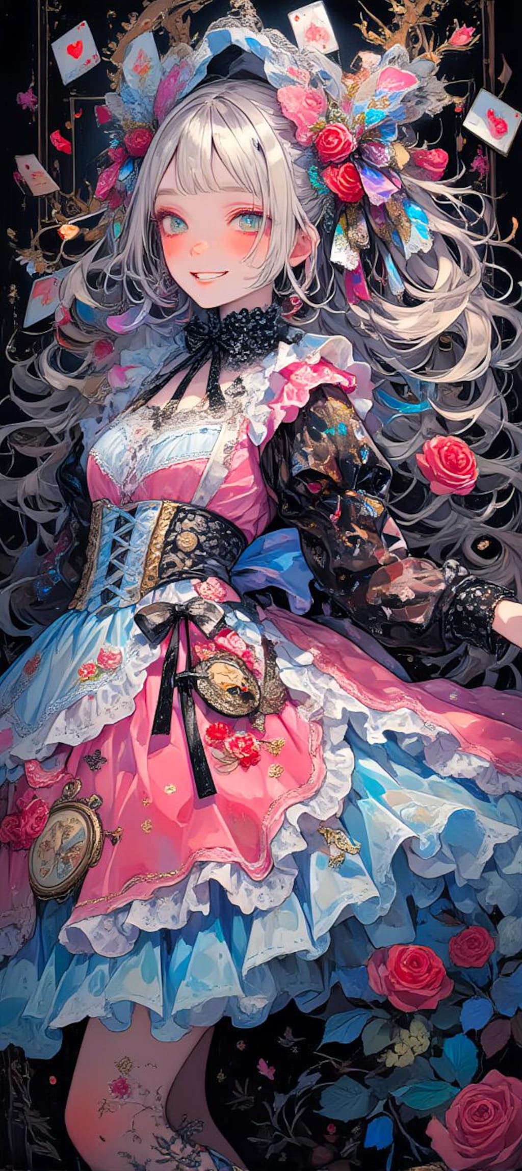 薔薇とドレスと君