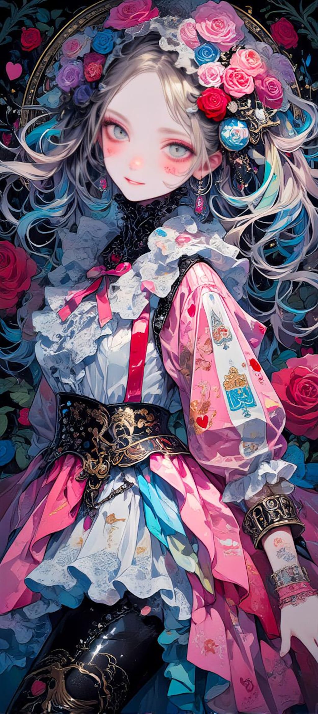 薔薇とドレスと君