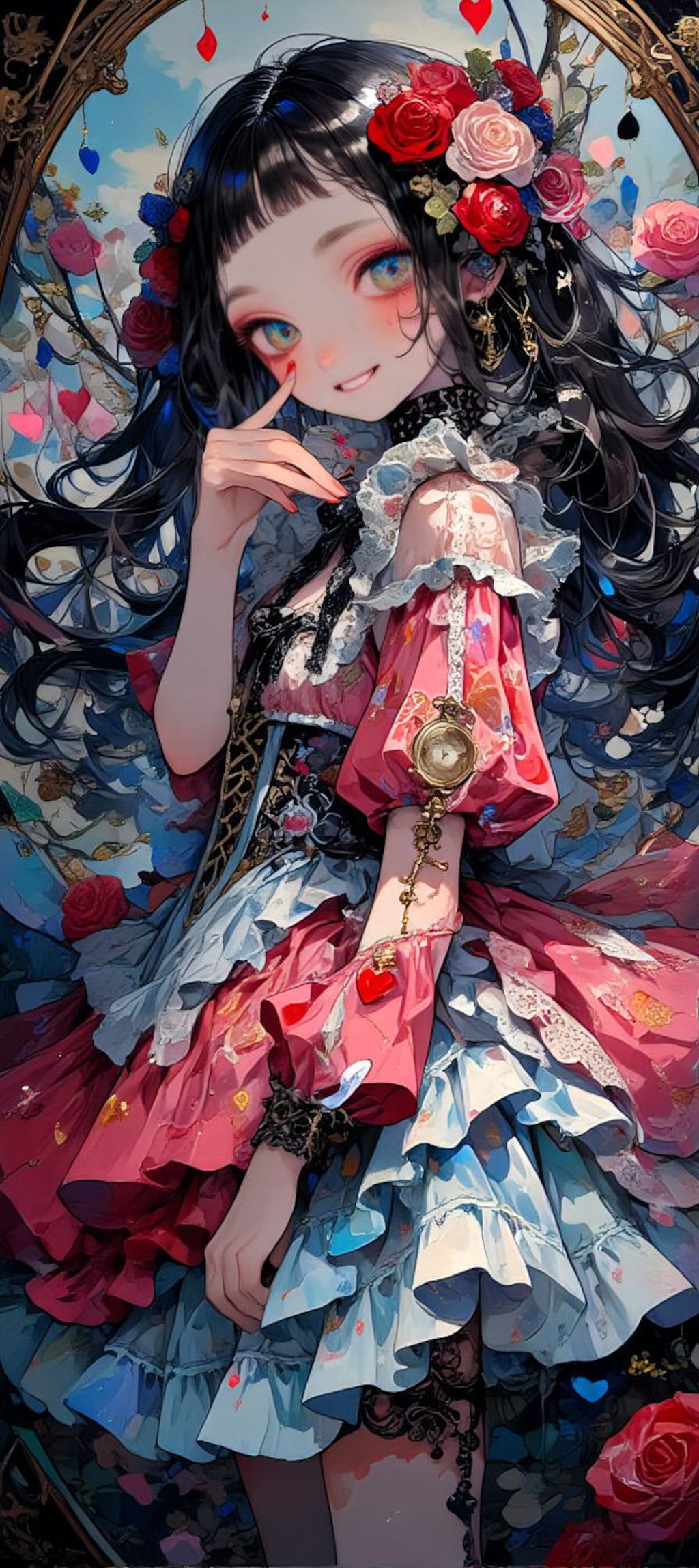 薔薇とドレスと君