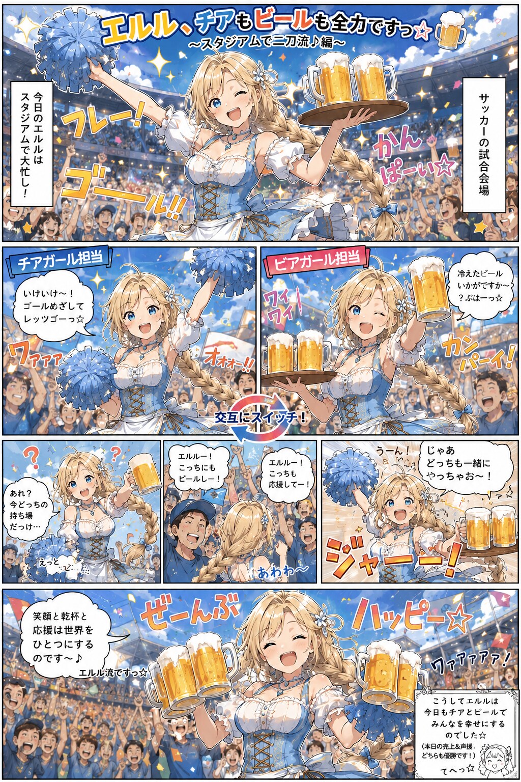 チア＆ビアガール！？