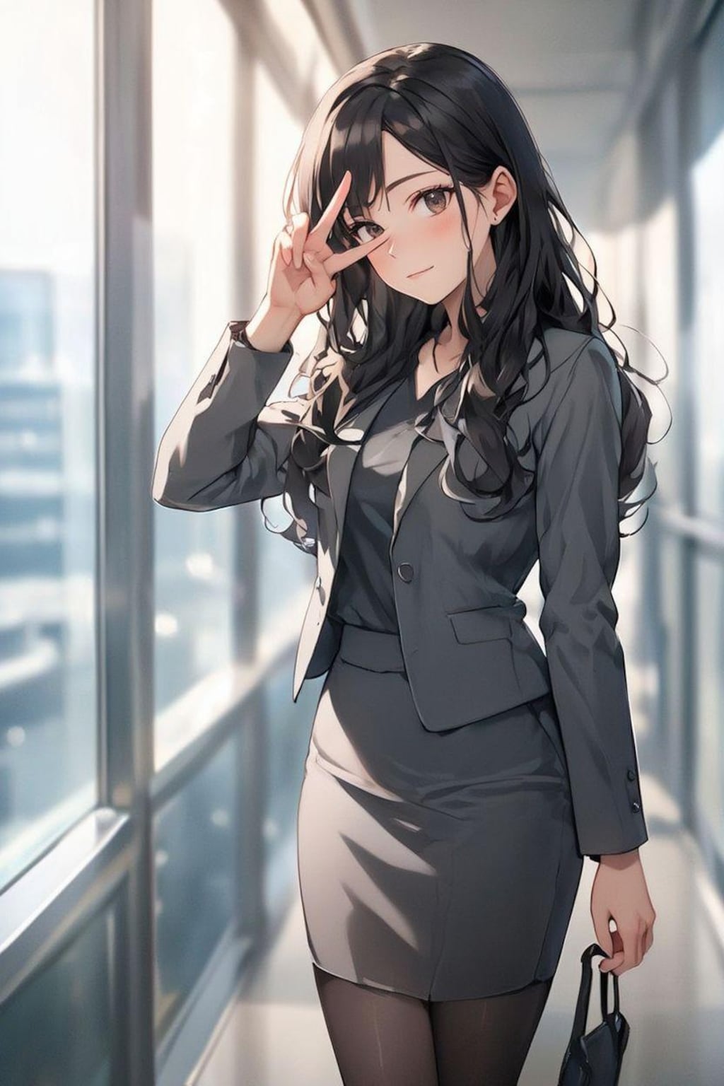 MAI-Image-1で会社員