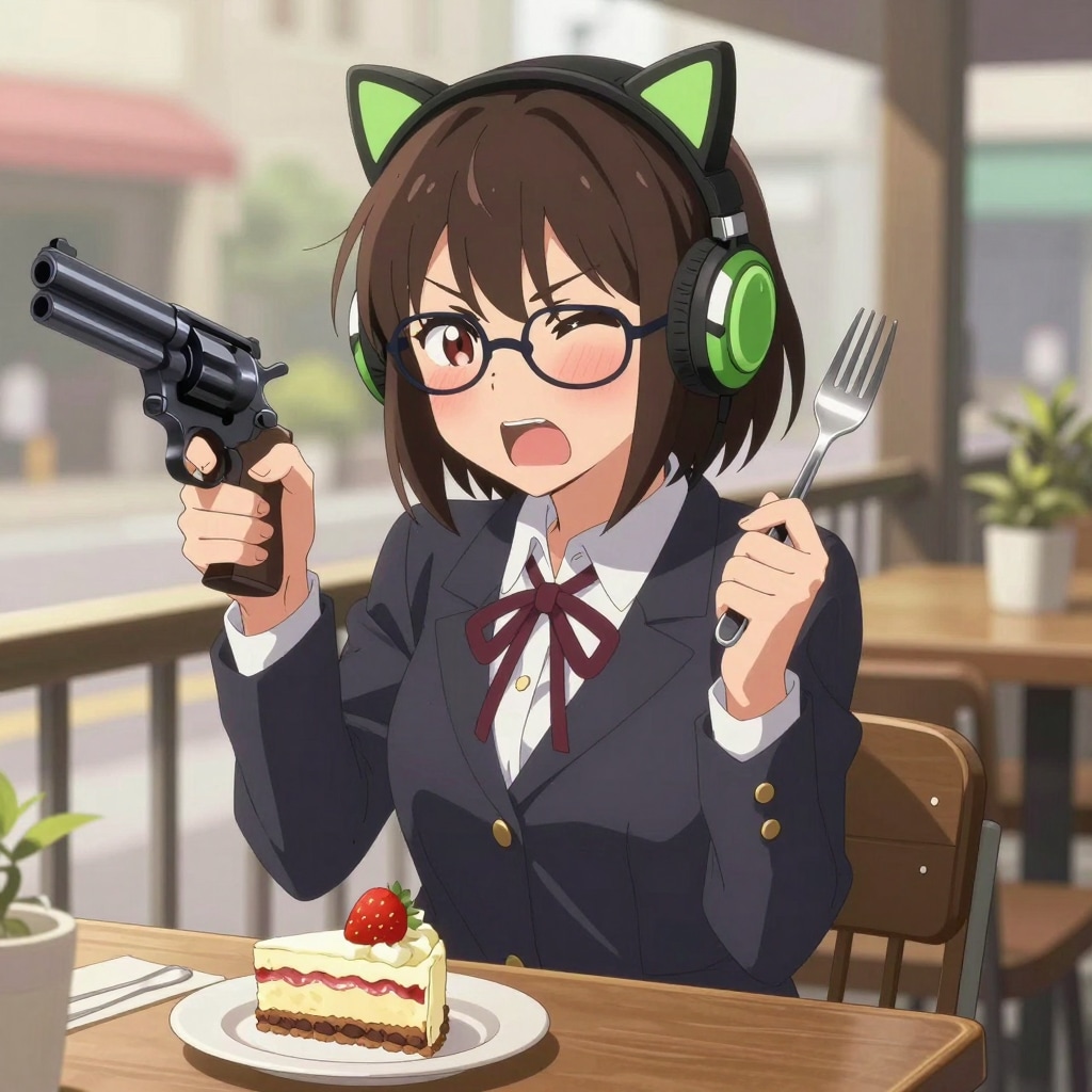 イチゴは渡さない！ | の人気AIイラスト・グラビア