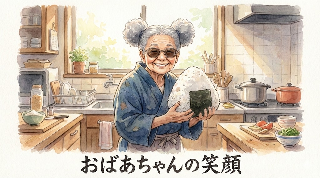 ネコノ企画『おばあちゃんの笑顔』【ニャンノ世界】