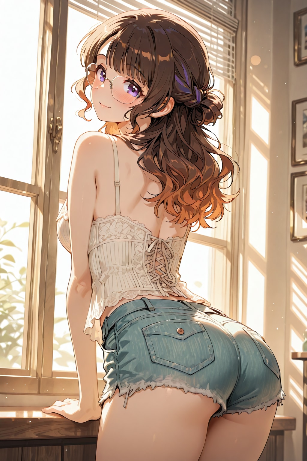 ゆるふわお姉さんホットパンツ