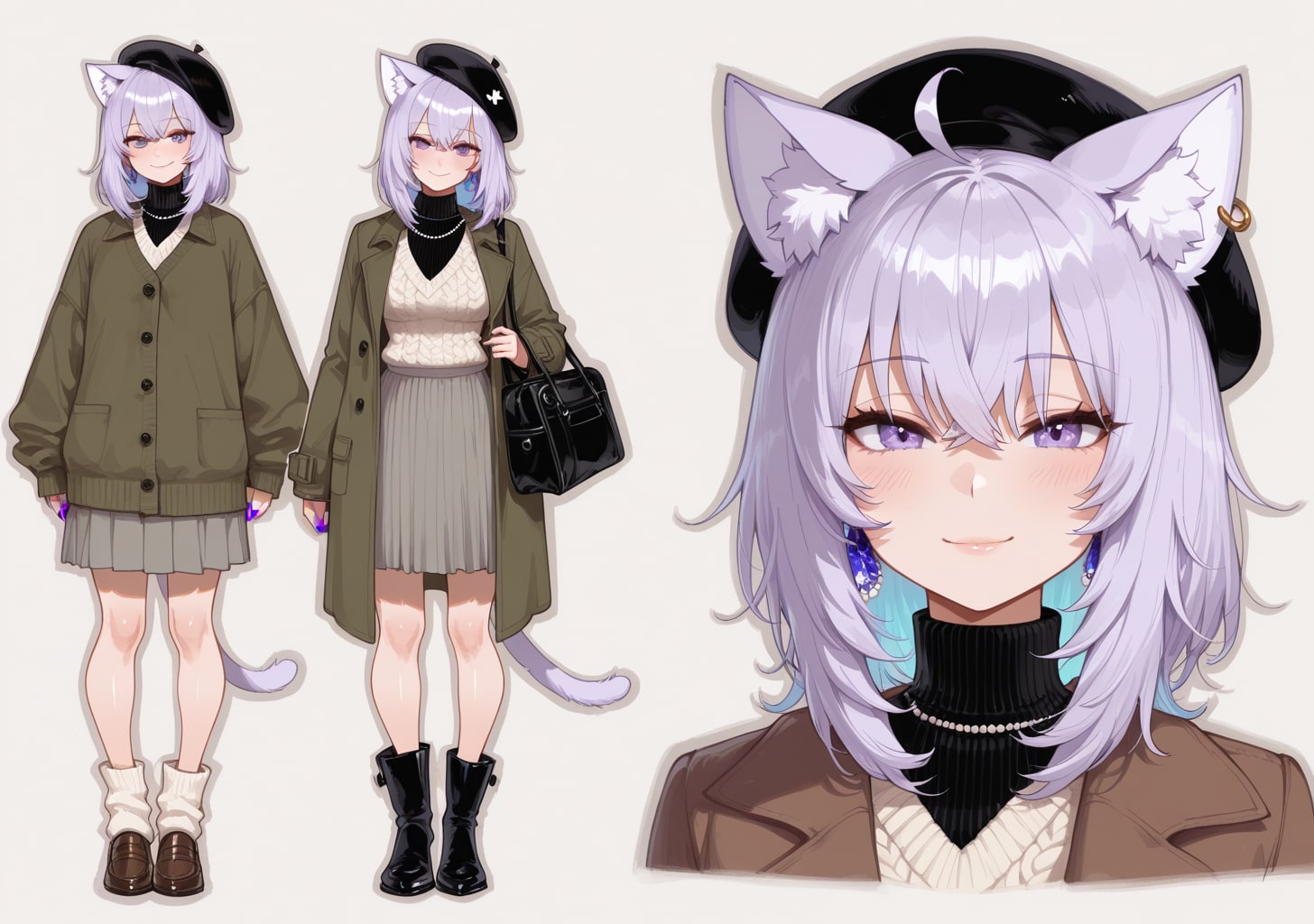 おかゆと美術館デート | の人気AIイラスト・グラビア