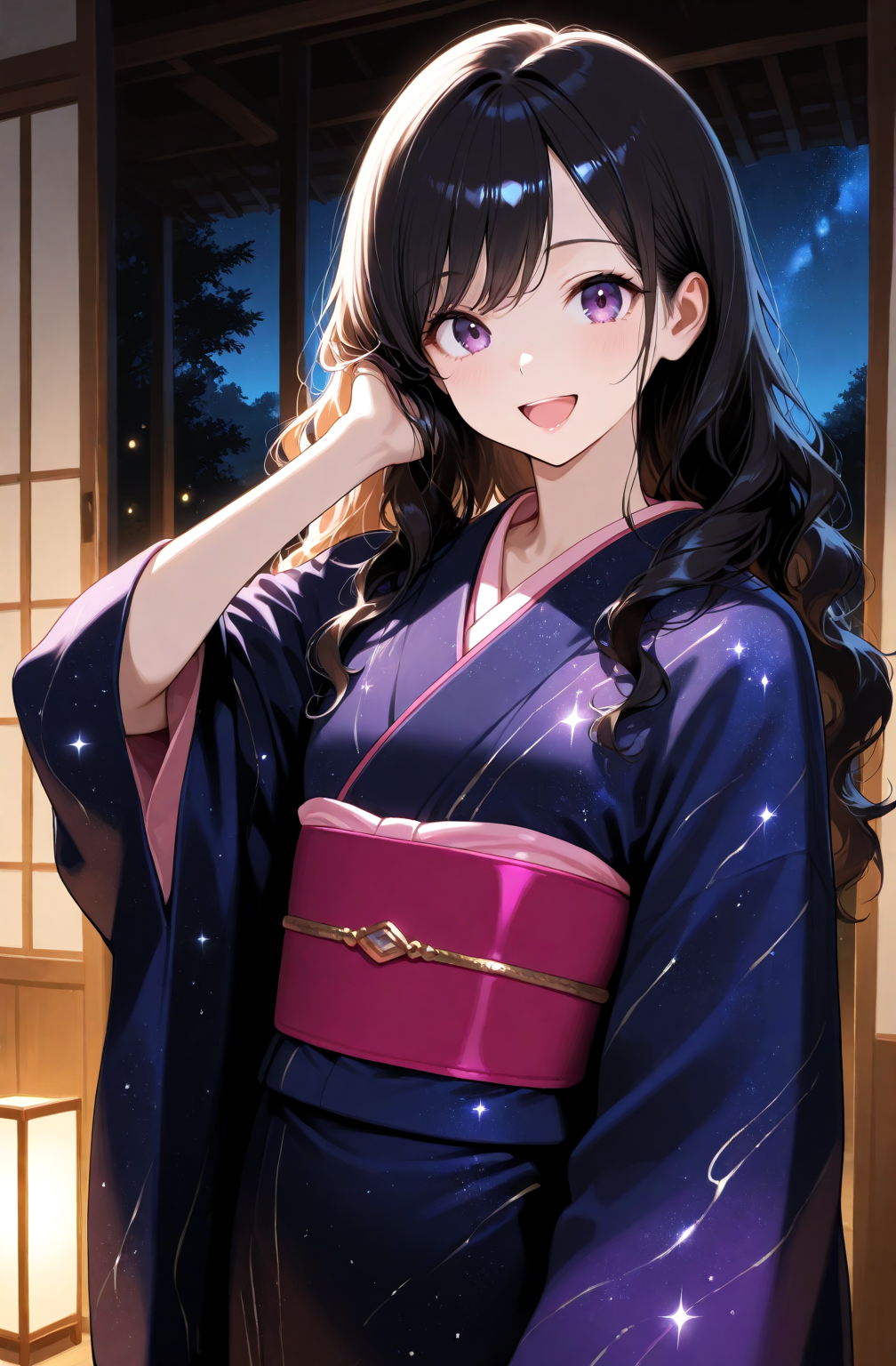 夜衣 | の人気AIイラスト・グラビア